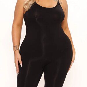 Sexy Black Fashion Nova Spaghetti Strap Jumpsuit – Comfy & Chic | Plus Size 1xl